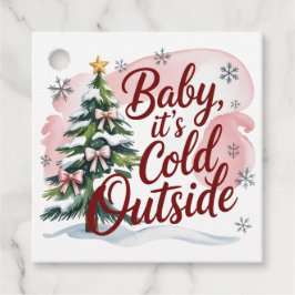 Baby, es ist kalte Outside Winter Baby Dusche Dank Geschenkanhänger