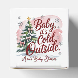 Baby, es ist kalte Outside Winter Baby Dusche Geschenkschachtel
