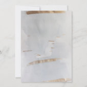 Baby Es ist kalte Outside Winter Tiere Baby Dusche Einladung (Rückseite)