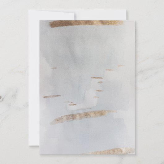 Baby Es ist kalte Outside Winter Tiere Baby Dusche Einladung (Rückseite)