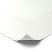 Baby-Eule-Poster Poster (Ecke)