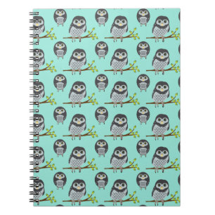 Baby-Eulen-Notizbuch Notizblock