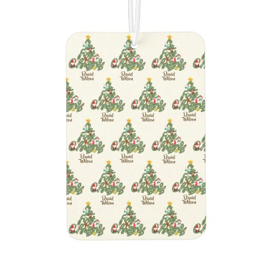 Baby Experience My First Christmas Tree Autolufterfrischer (Rückseite)