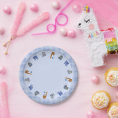 Baby Express Pappteller (Party)