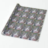 Baby Face Cat Wrapping Paper Geschenkpapier (Ungerollt)