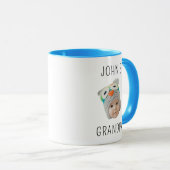 Baby Face Dady Gift Grandma Birthday Custom Face Tasse (VorderseiteRechts)