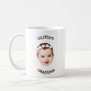 Baby Face for Oma New Oma Geburtstagsgeschenk Kaffeetasse