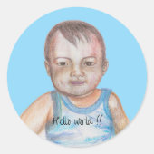 BABY FACE Sticker (Vorderseite)
