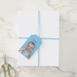 BABY FACE Sticker Geschenkanhänger