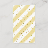 Baby Fairy and Strawberry Books for Baby Card Visitenkarte (Rückseite)