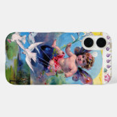 BABY FAIRY MIT DOVES ANTIQUE FLORAL Case-Mate iPhone HÜLLE (Rückseite (Horizontal))