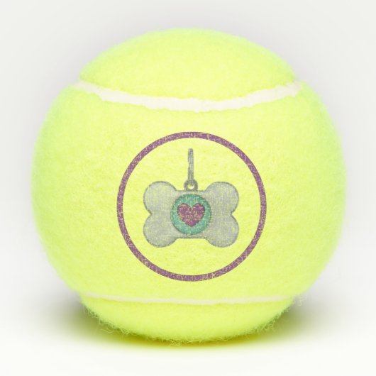 Baby fällig im May Tennis Balls Tennisbälle (Rückseite)