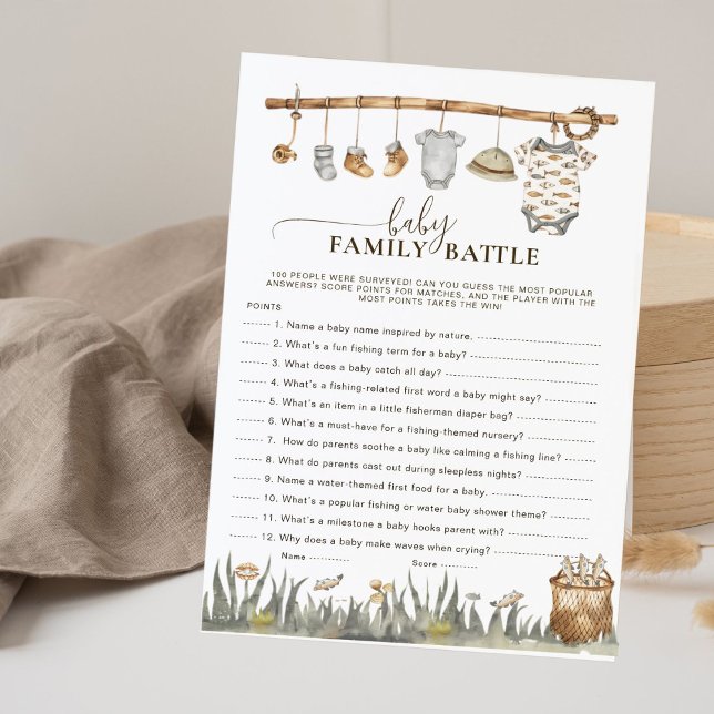 Baby Family Battle Reel Fun Fisherman Shower Game (Von Creator hochgeladen)