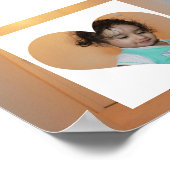 Baby Family Foto Picture Heart Son Daughter Niedli Poster (Ecke)