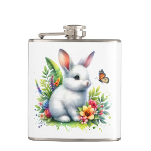 Baby Farm Animal Rabbit Sublimation-98186 Flachmann