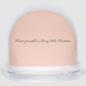 Baby Farm Animes Weihnachten Schneekugeln (Rückseite)