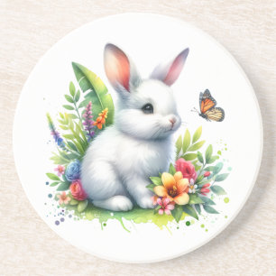 Baby-Farm-Tier-Hase-Sublimations-Clipart-88186 Getränkeuntersetzer