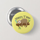 Baby Faultier Button (Vorne & Hinten)