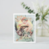 BABY FAUN "FAIRYLAND FANTASY" COLLAGE POSTKARTE (Stehend Vorderseite)