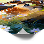 Baby Fawn 2 Poster (Ecke)