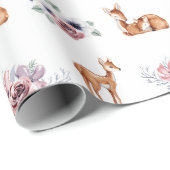 Baby Fawn Geschenkpapier (Rolleneckpunkt)