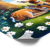Baby Fawn's 3 Poster (Ecke)