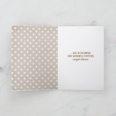 Baby Feet Congratulations Card Karte (Innenseite)