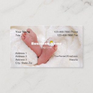 Baby-Feet der Visitenkarte - HAMbyWG