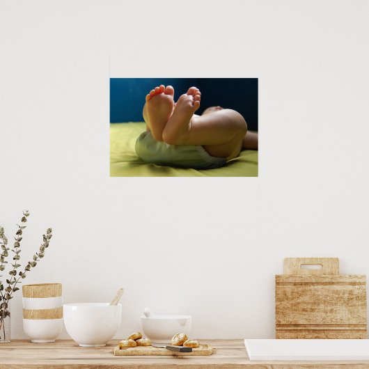 Baby Feet Dreams Poster (Küche)
