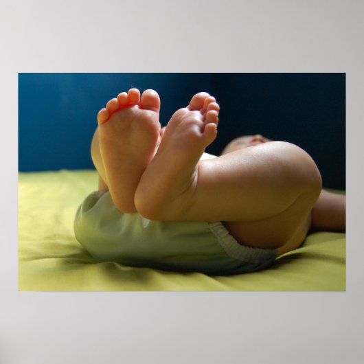 Baby Feet Dreams Poster (Vorne)