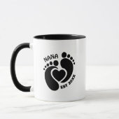Baby Feet Tasse für Nana (Links)
