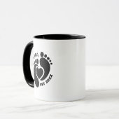 Baby Feet Tasse für Nana (Vorderseite Links)