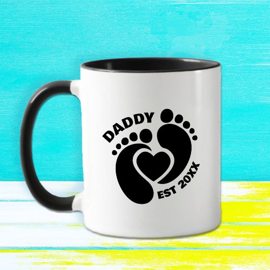 Baby Feet Tasse für Vater