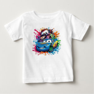 Baby-Feines-Jersey-Mc-Queen-inspiriertes-T-Shirt👶 Baby T-shirt