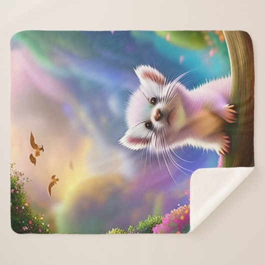 Baby Ferret Sherpadecke (Vorderseite (Horizontal))