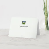 Baby Finch Friendship Karte (Rückseite)