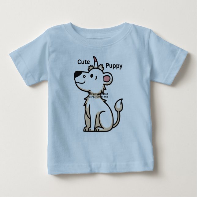 Baby Fine Jersey T-Shirt (Vorderseite)
