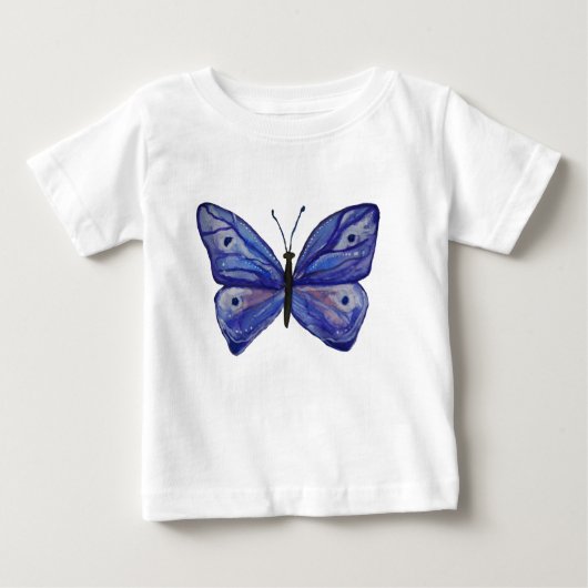 Baby Fine Jersey T - Shirt, White Baby T-shirt (Vorderseite)