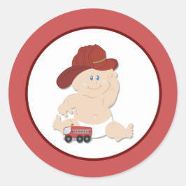 BABY FIRE FIGHTER Umschlag Aufkleber