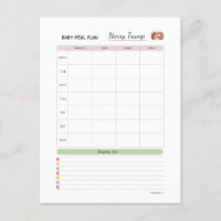 Baby First 100 food- Baby Meal Plan von Margo