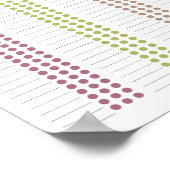 Baby First 100 food - Ihr eigenes Lebensmittelprot Poster (Ecke)