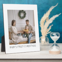 Baby First Christmas Family Foto