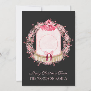 Baby First Christmas Foto Christmas Card