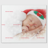 BABY FIRST CHRISTMAS GESCHENKPAPIER (Flach)
