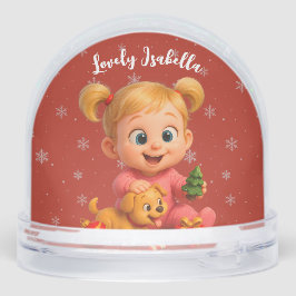 Baby First Christmas Globe - Cute Holidays Gnomes Schneekugeln
