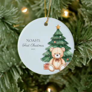 Baby First Christmas Keramik Ornament