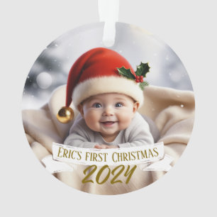 Baby First Christmas Niedlich Fox Ornament