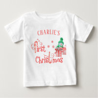 Baby First Christmas - Niedlicher Schneemann und S