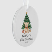 Baby First Christmas Ornament (Vorderseite)