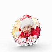Baby First Christmas Red Script O Fotoblock (Links)